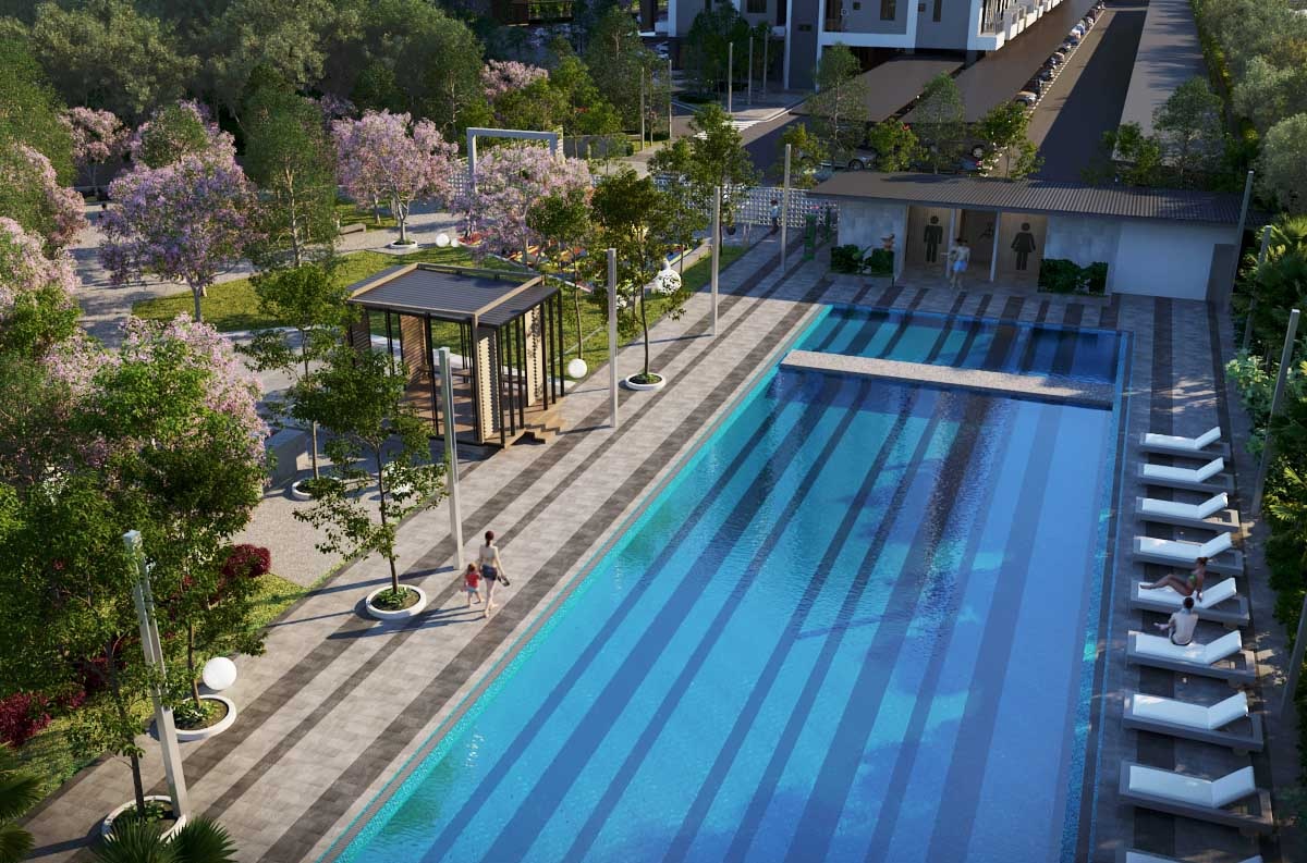 Top View Pool